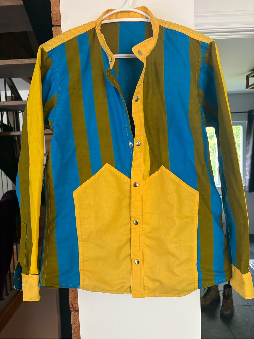 Handmade Vintage Western Shirt – Heavy Cotton – One of a Kind